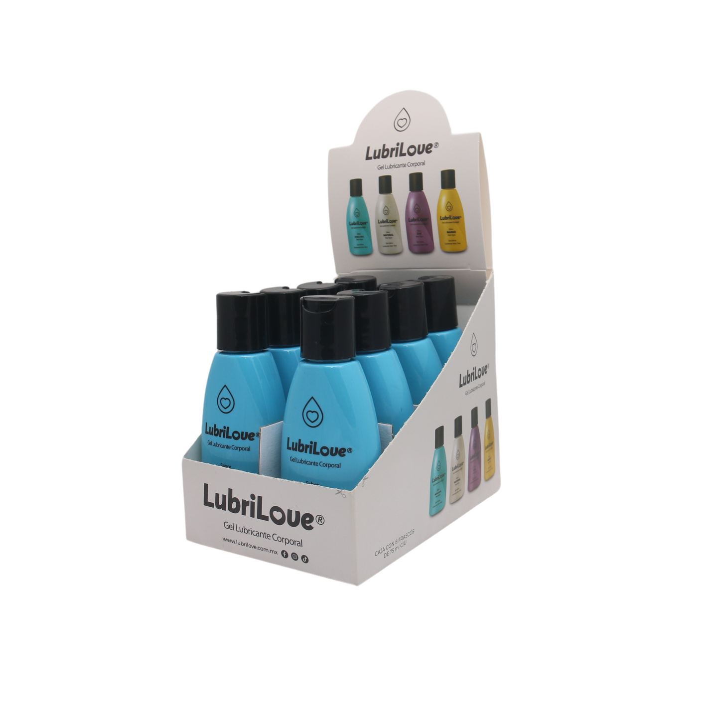 Lubrilove 8 Pack Mora Azul