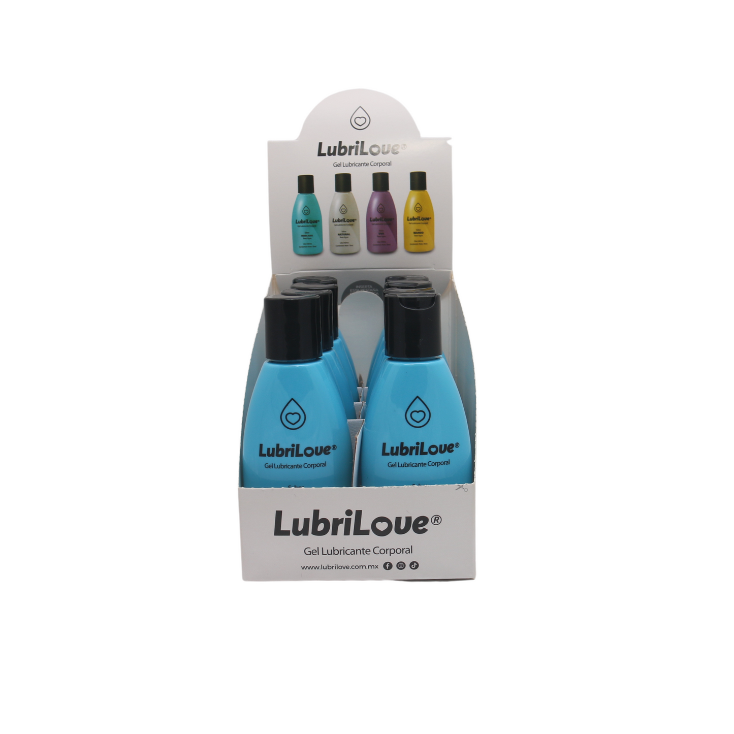 Lubrilove 8 Pack Mora Azul