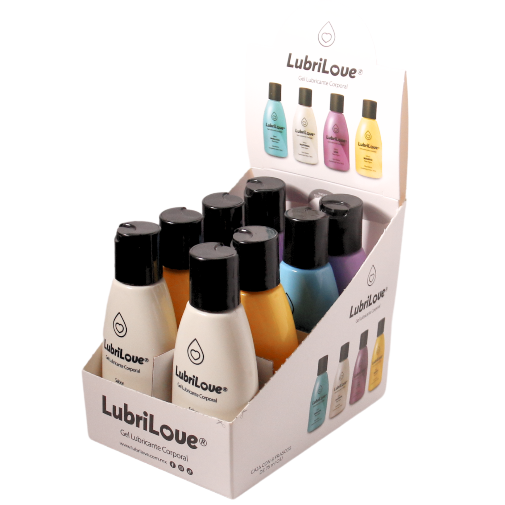 Lubrilove 8 Pack Combinado LUBRILOVE Lubrilove 8 Pack Combinado LUBRILOVE